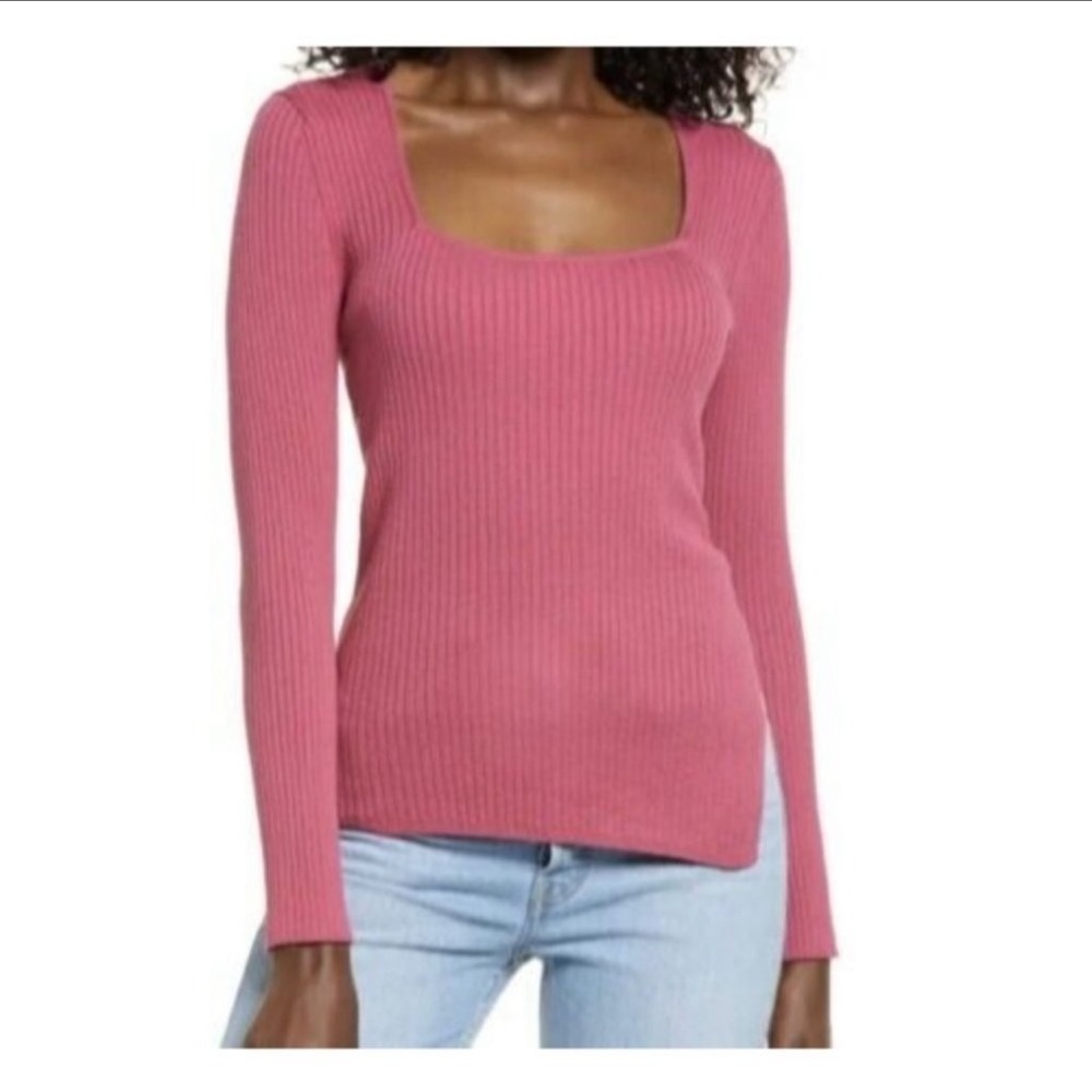 ⭐️NEW open edit Womens ribbed sweater- Size Small⭐️